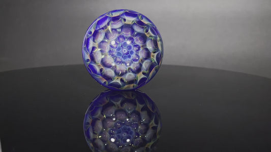 New for 2022 22mm Handmade Art Glass Marbles Set of 12: 4 Riptide
